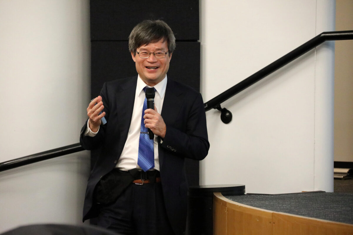 Nobel Laureate Hiroshi mano delivered the 2020 Gegenheimer Trailblazer Lecture