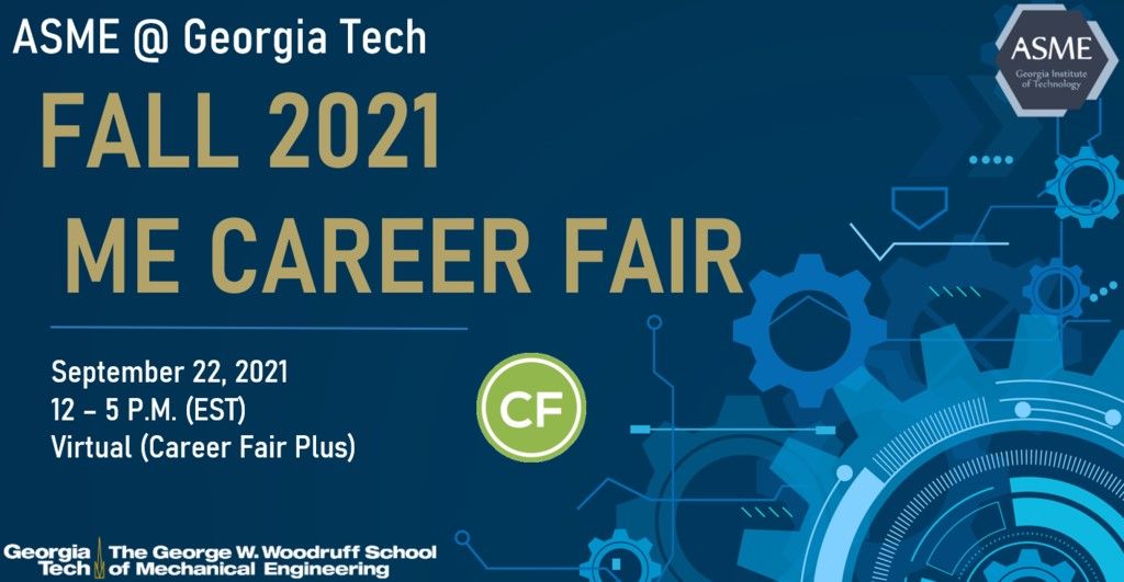 Fall 2021 ME Career Fair Poster