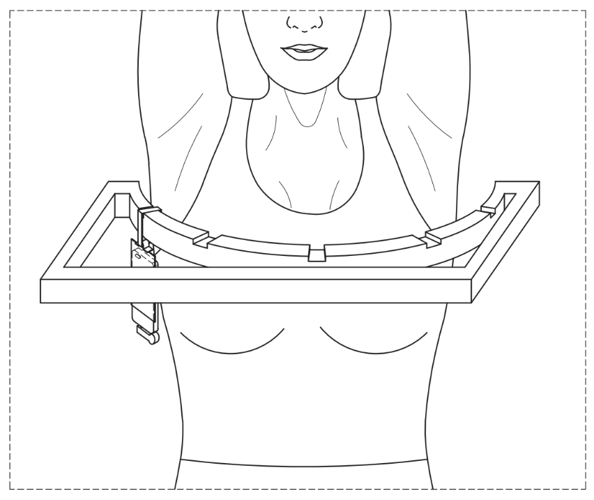 Breast cancer screening device