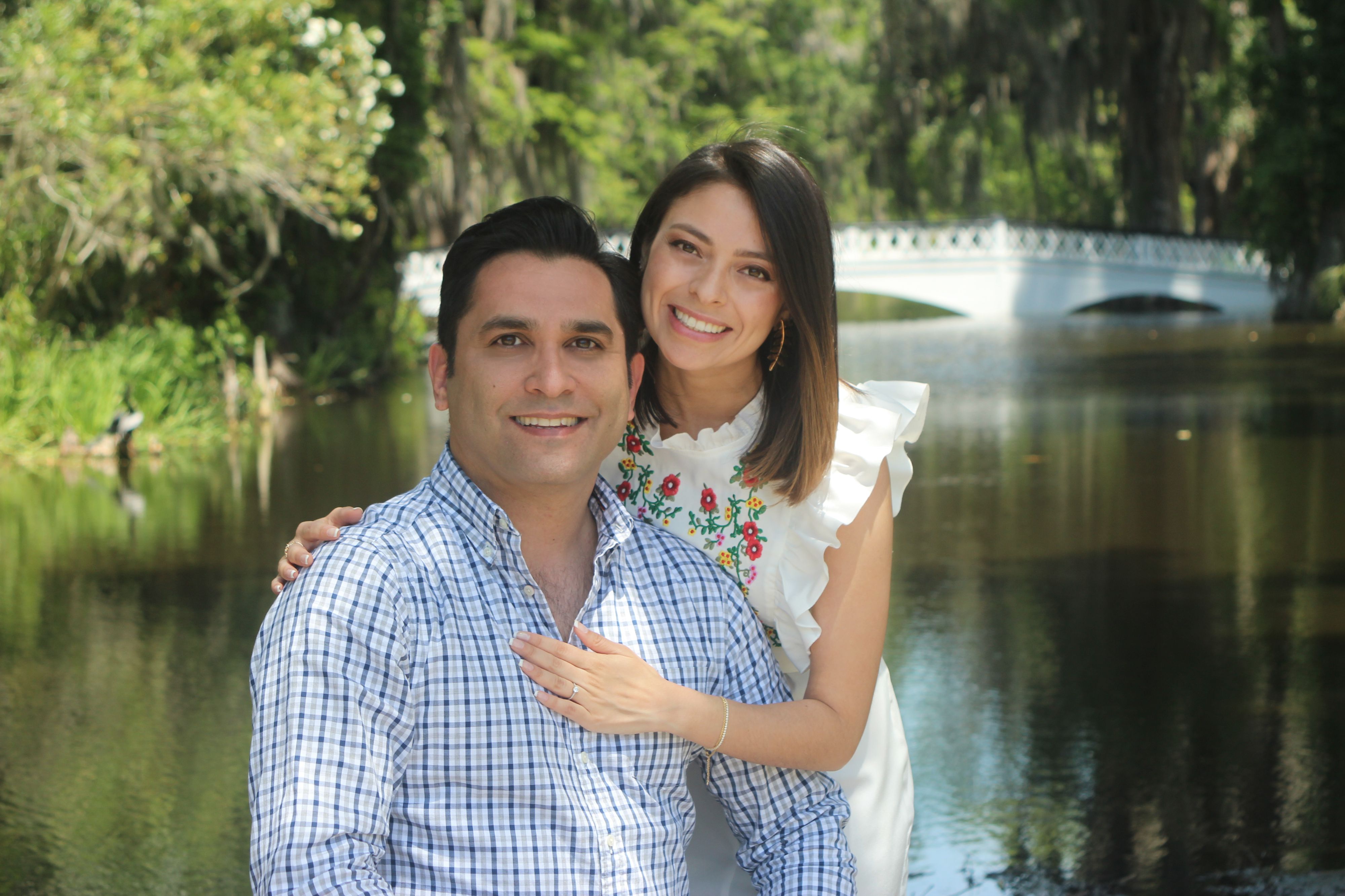 Natalia and Ali Khosravani