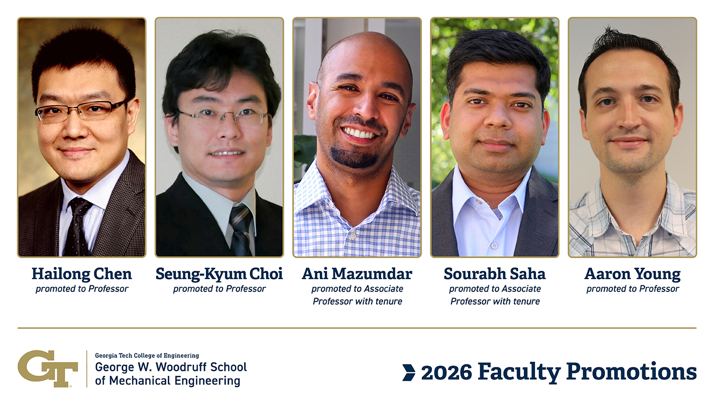 Faculty Promotions 2026