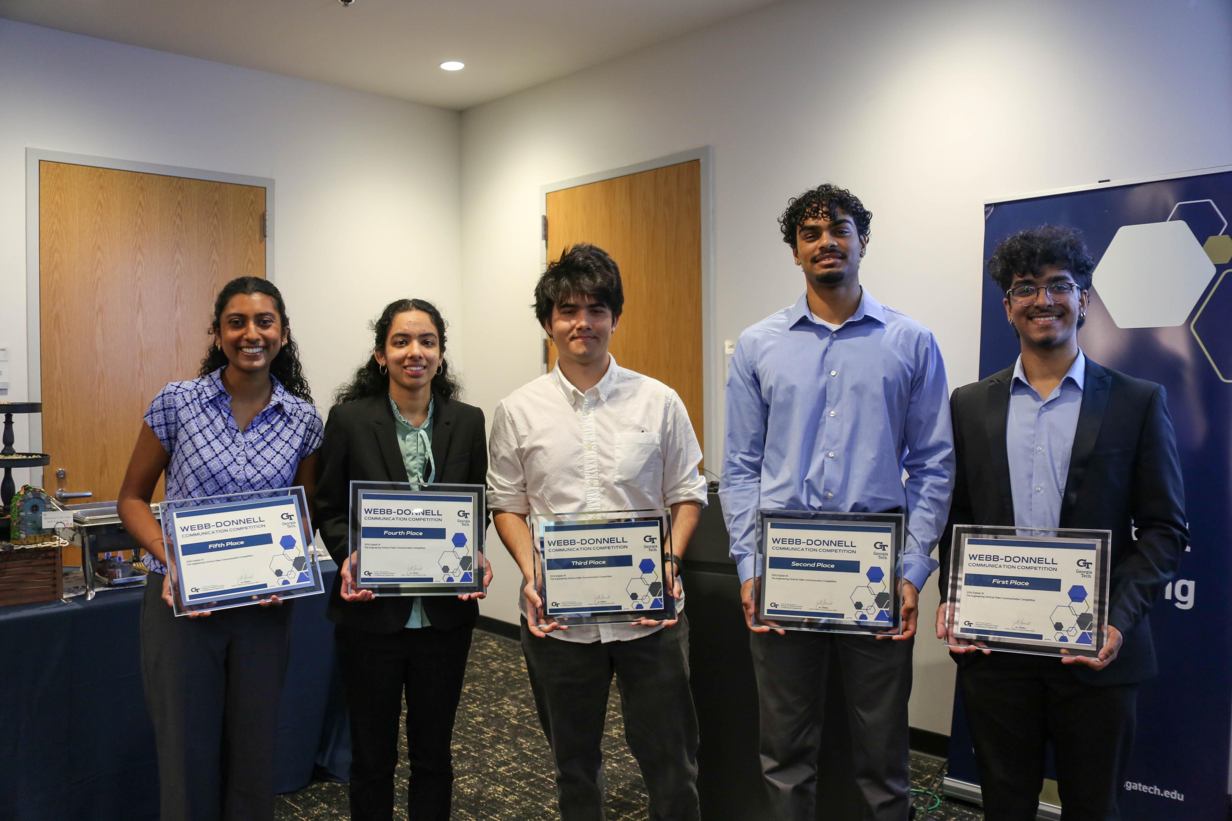 Webb-Donnell Communication Competitions