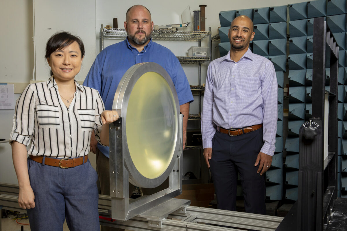 Woodruff School researchers Ellen Yi Chen Mazumdar, Aaron Stebner, and Anirban Mazumdar