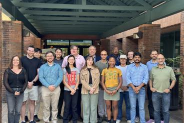 The inaugural cohort of the IMS graduate student apprenticeship program and their mentors.