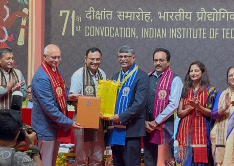 Shreyes Melkote Honored With Distinguished Alumnus Award