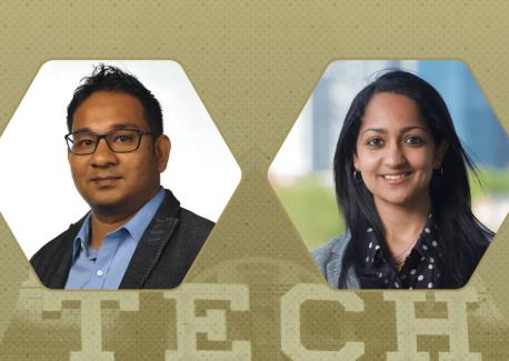 Asif Khan and Akanksha Menon