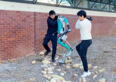 Researchers Create Faster, Cheaper Way to Teach a Humanoid Robot to Walk Over Real-World Terrain